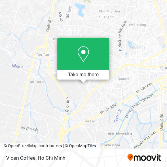 Vicen Coffee map