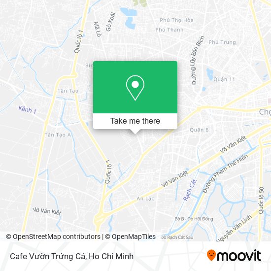 Cafe Vườn Trứng Cá map