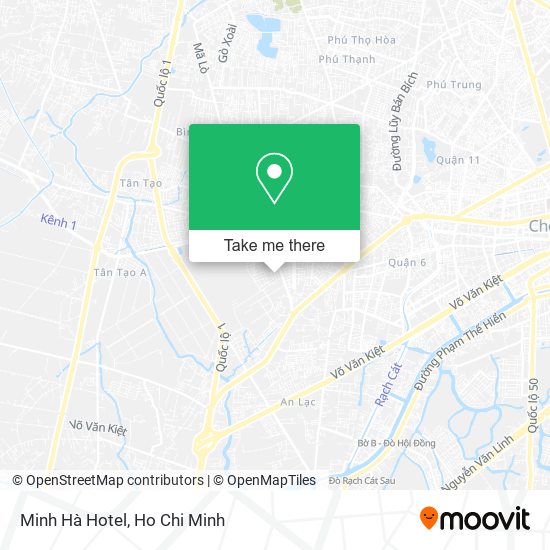 Minh Hà Hotel map