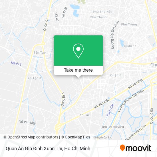 Quán Ăn Gia Đình Xuân Thì map