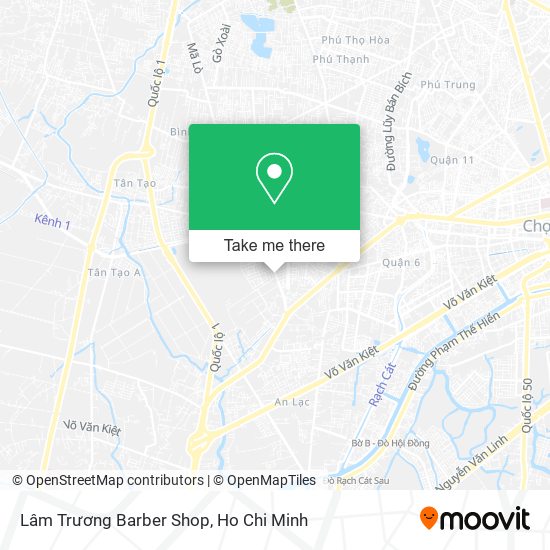 Lâm Trương Barber Shop map