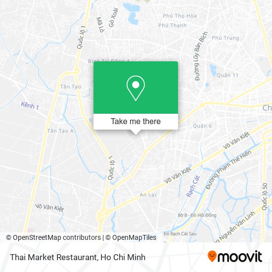 Thai Market Restaurant map