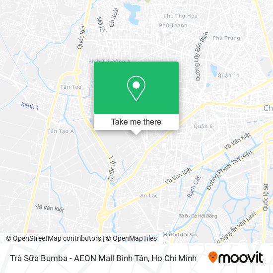 Trà Sữa Bumba - AEON Mall Bình Tân map