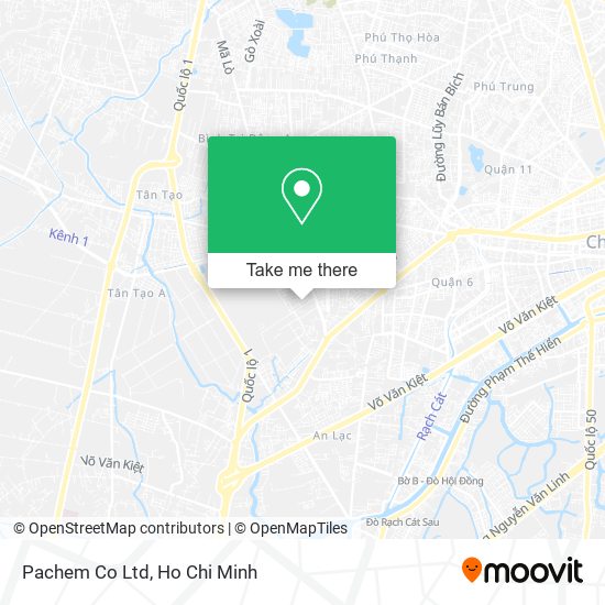 Pachem Co Ltd map