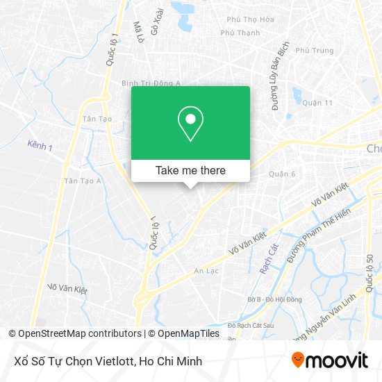 Xổ Số Tự Chọn Vietlott map