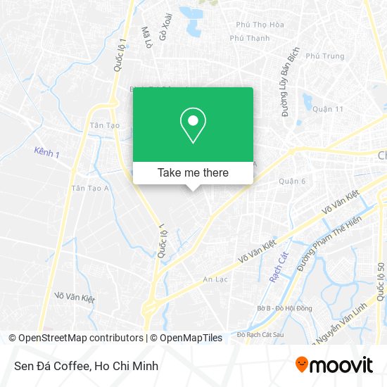 Sen Đá Coffee map