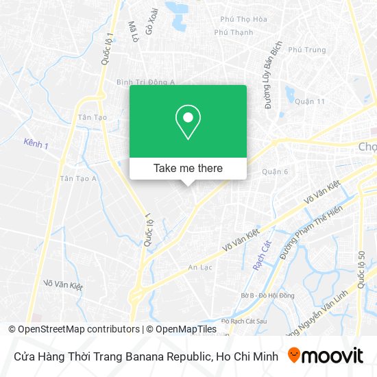 Cửa Hàng Thời Trang Banana Republic map