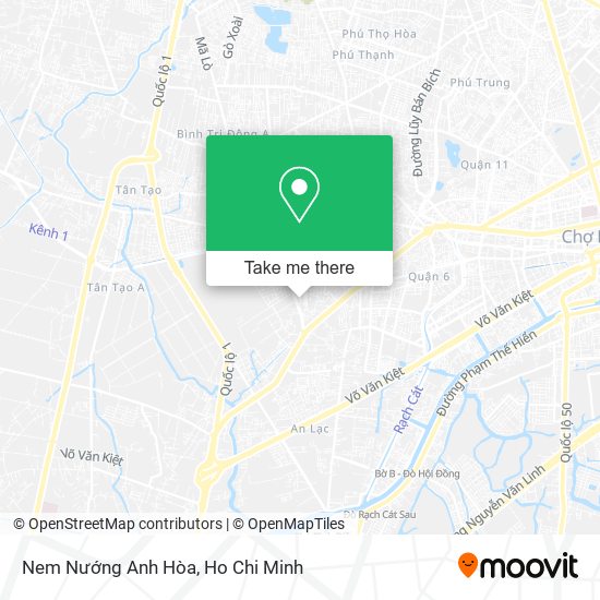 Nem Nướng Anh Hòa map