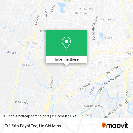 Trà Sữa Royal Tea map