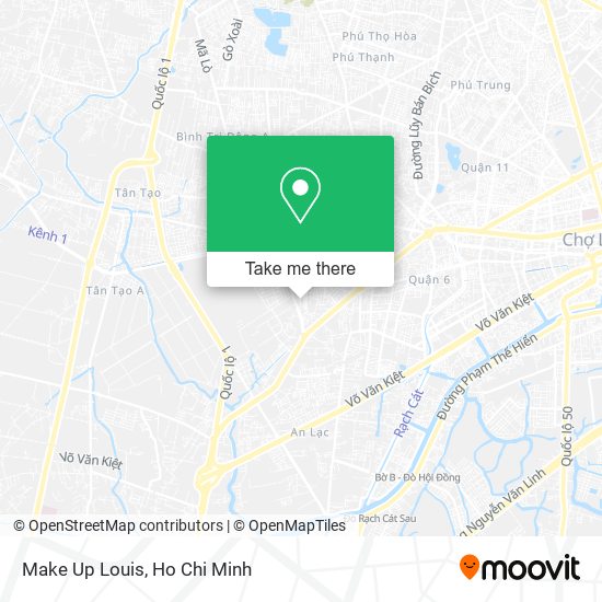 Make Up Louis map