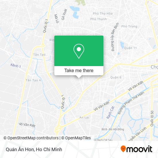Quán Ăn Hon map