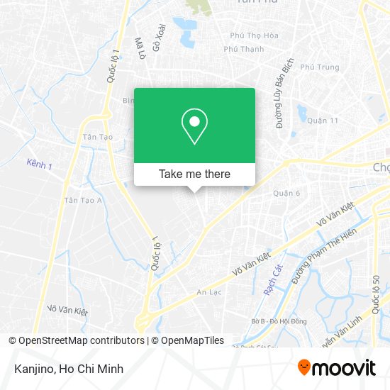 Kanjino map