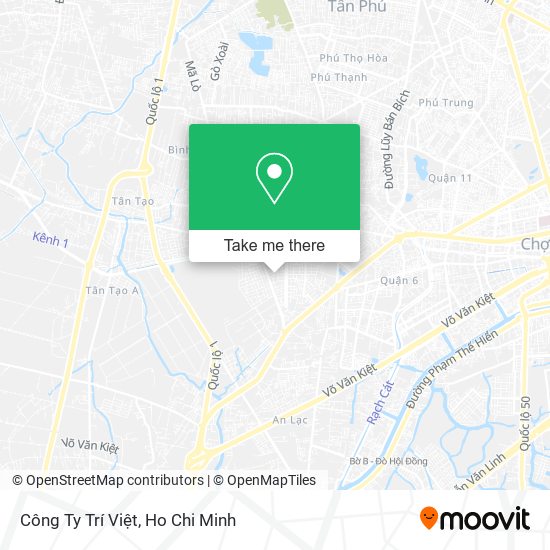 Công Ty Trí Việt map