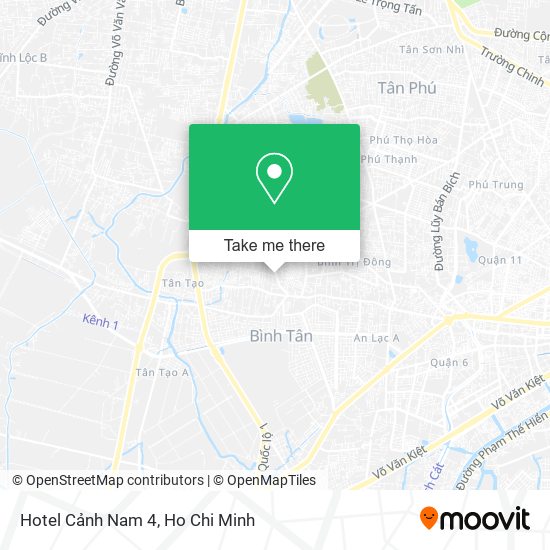 Hotel Cảnh Nam 4 map