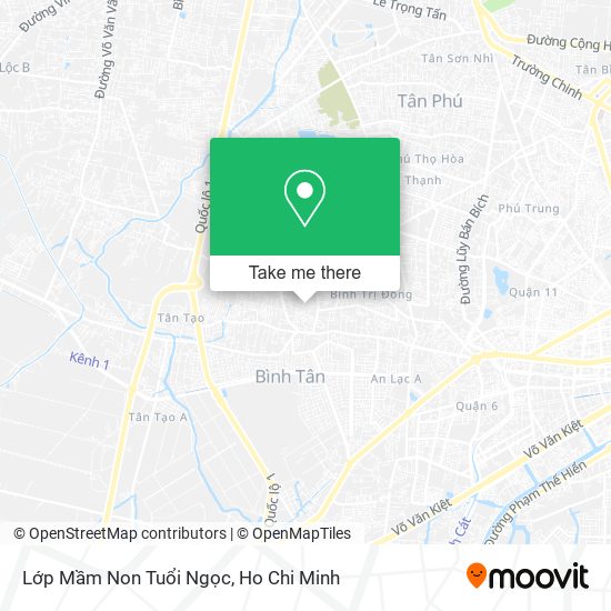 Lớp Mầm Non Tuổi Ngọc map
