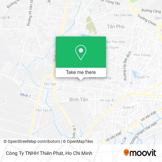 Công Ty TNHH Thiên Phát map