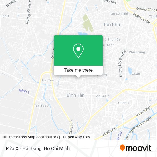 Rửa Xe Hải Đăng map