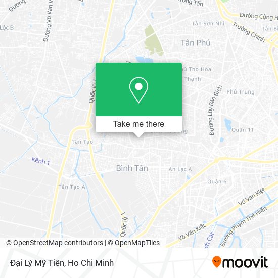 Đại Lý Mỹ Tiên map