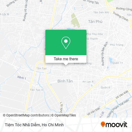 Tiệm Tóc Nhã Diễm map