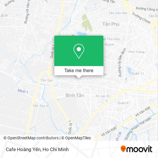 Cafe Hoàng Yến map