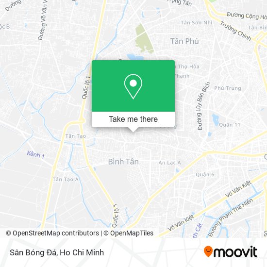 Sân Bóng Đá map