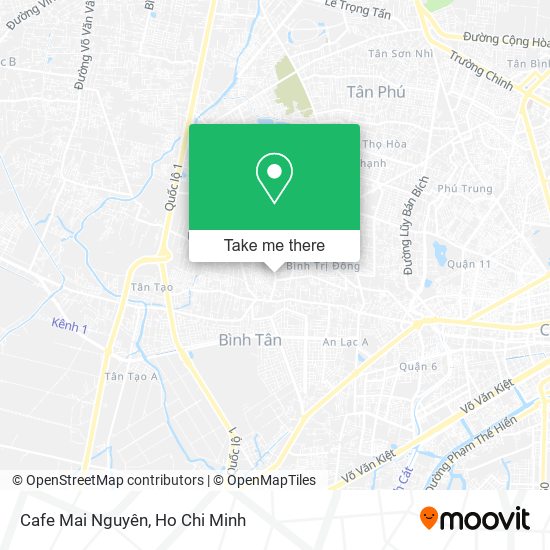 Cafe Mai Nguyên map