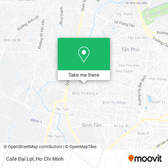 Café Đại Lợi map