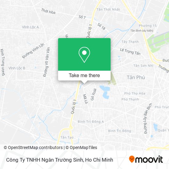Công Ty TNHH Ngân Trường Sinh map