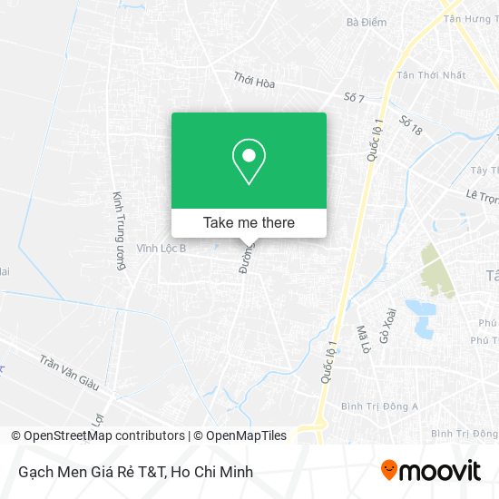 Gạch Men Giá Rẻ T&T map