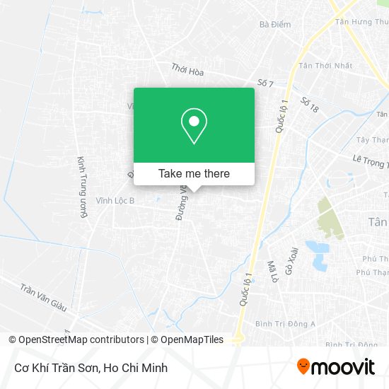 Cơ Khí Trần Sơn map