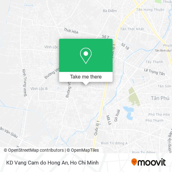 KD Vang Cam do Hong An map