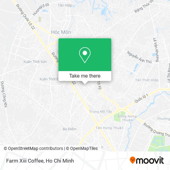 Farm Xiii Coffee map