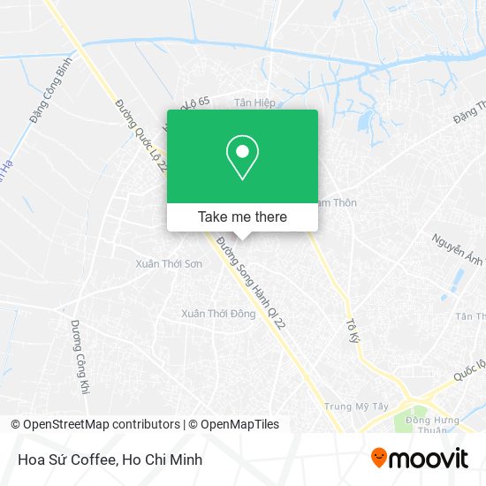Hoa Sứ Coffee map