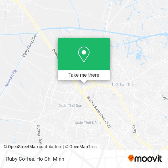 Ruby Coffee map