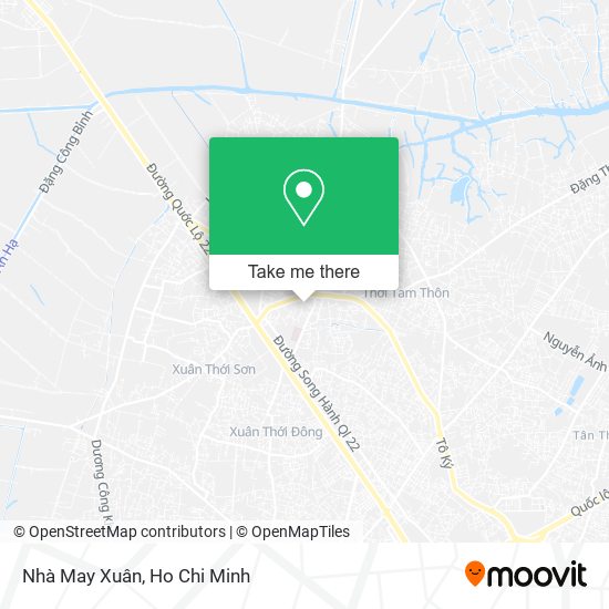 Nhà May Xuân map