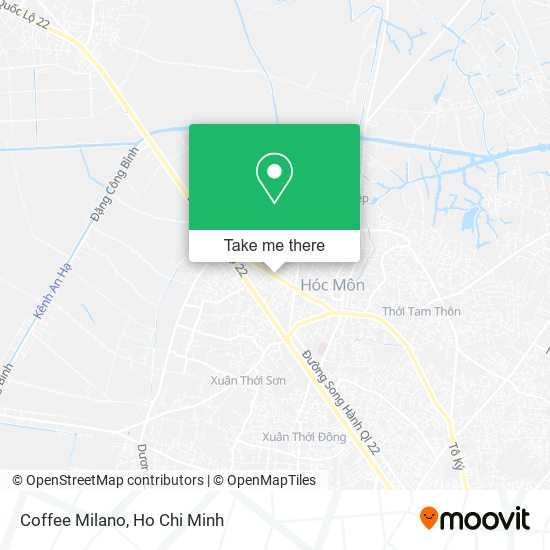 Coffee Milano map
