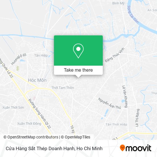 Cửa Hàng Sắt Thép Doanh Hạnh map