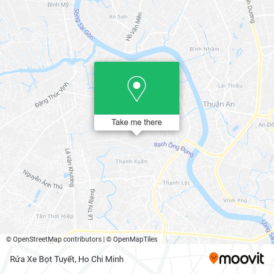 Rửa Xe Bọt Tuyết map