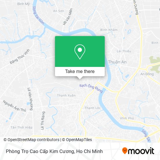 Phòng Trọ Cao Cấp Kim Cương map