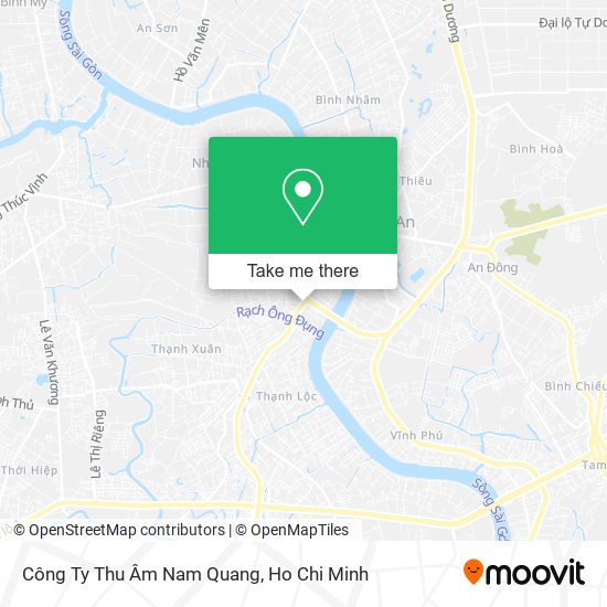 Công Ty Thu Âm Nam Quang map