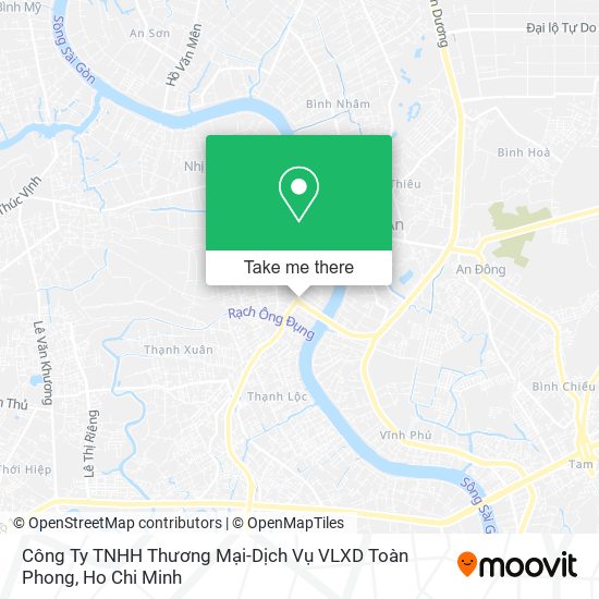 Công Ty TNHH Thương Mại-Dịch Vụ VLXD Toàn Phong map