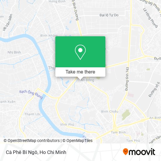 Cà Phê Bí Ngô map