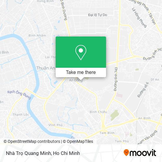Nhà Trọ Quang Minh map