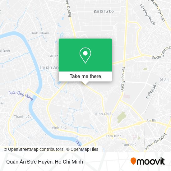 Quán Ăn Đức Huyền map