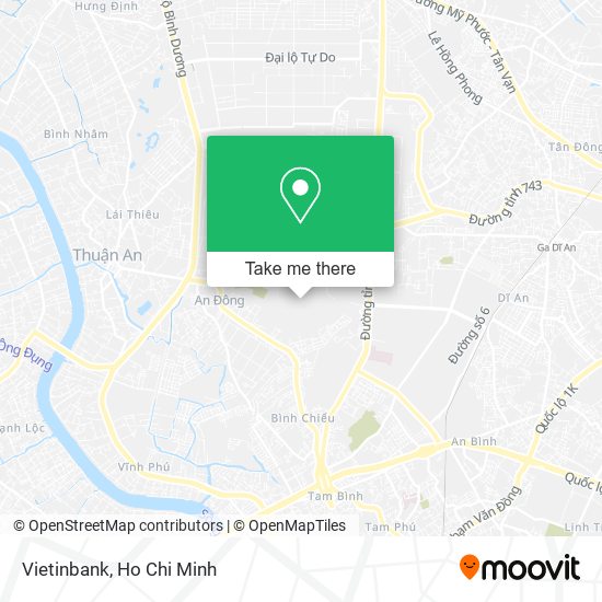 Vietinbank map