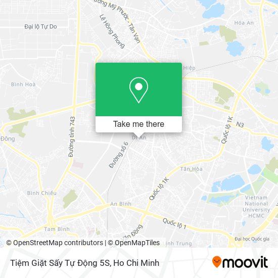 Tiệm Giặt Sấy Tự Động 5S map