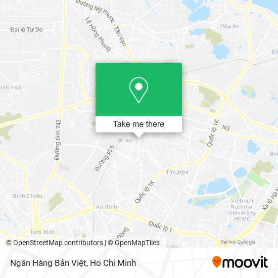 Ngân Hàng Bản Việt map