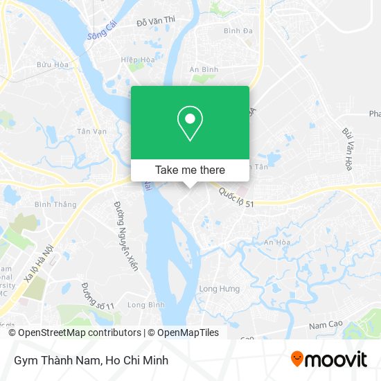 Gym Thành Nam map