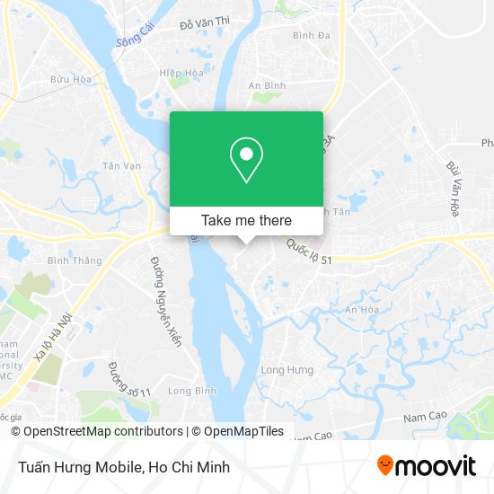 Tuấn Hưng Mobile map