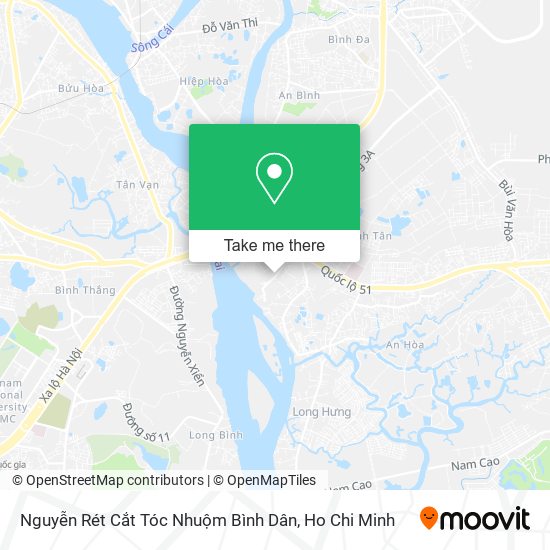 Nguyễn Rét Cắt Tóc Nhuộm Bình Dân map